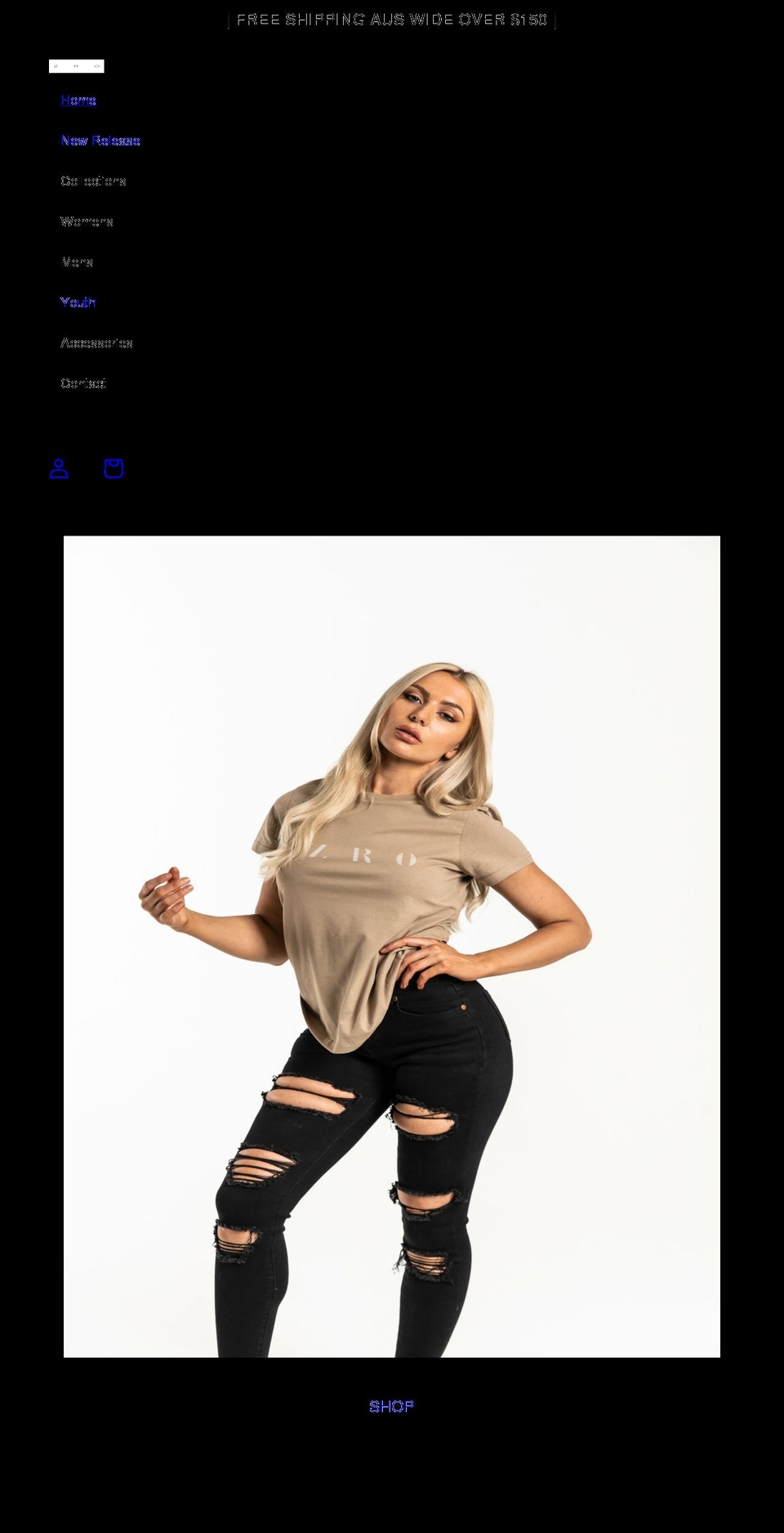 zrofux.com.au shopify website screenshot
