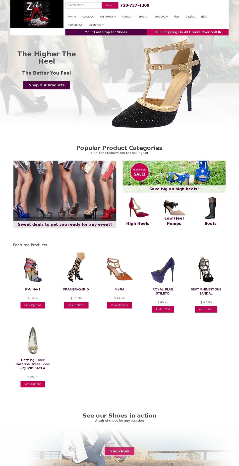zshoesource.com shopify website screenshot