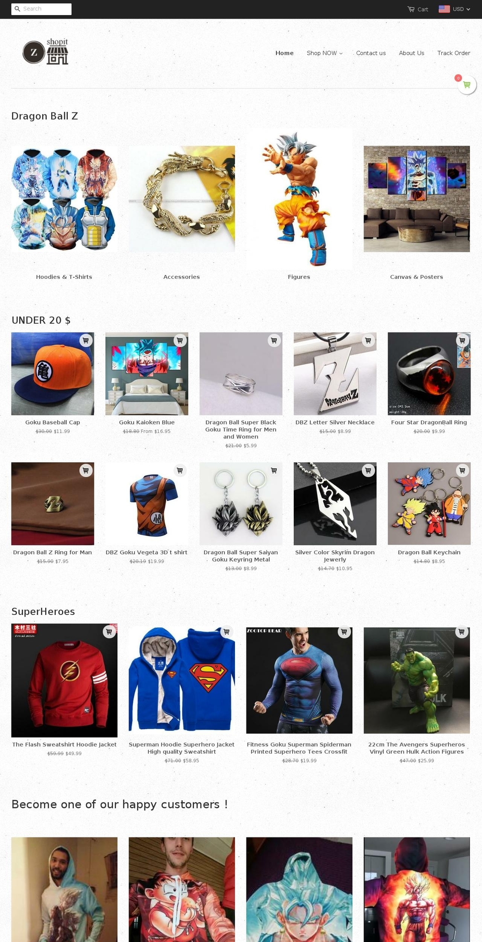 zshopit.com — Shopify storefront screenshot