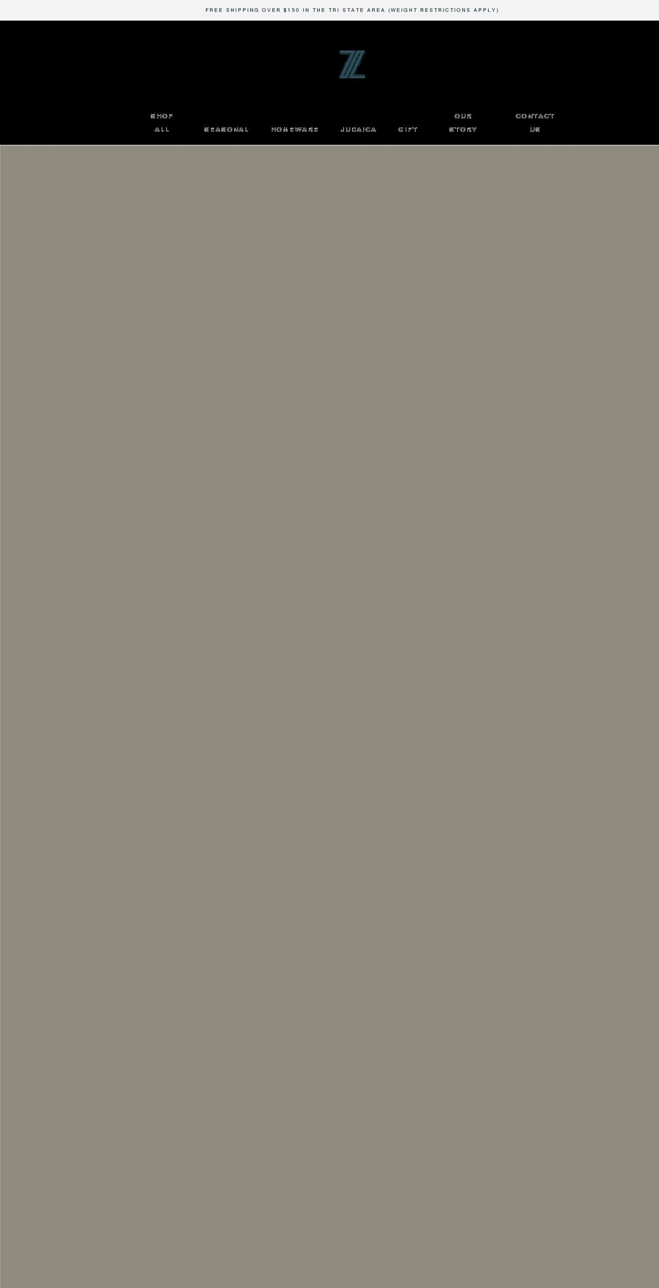 zstander.com shopify website screenshot