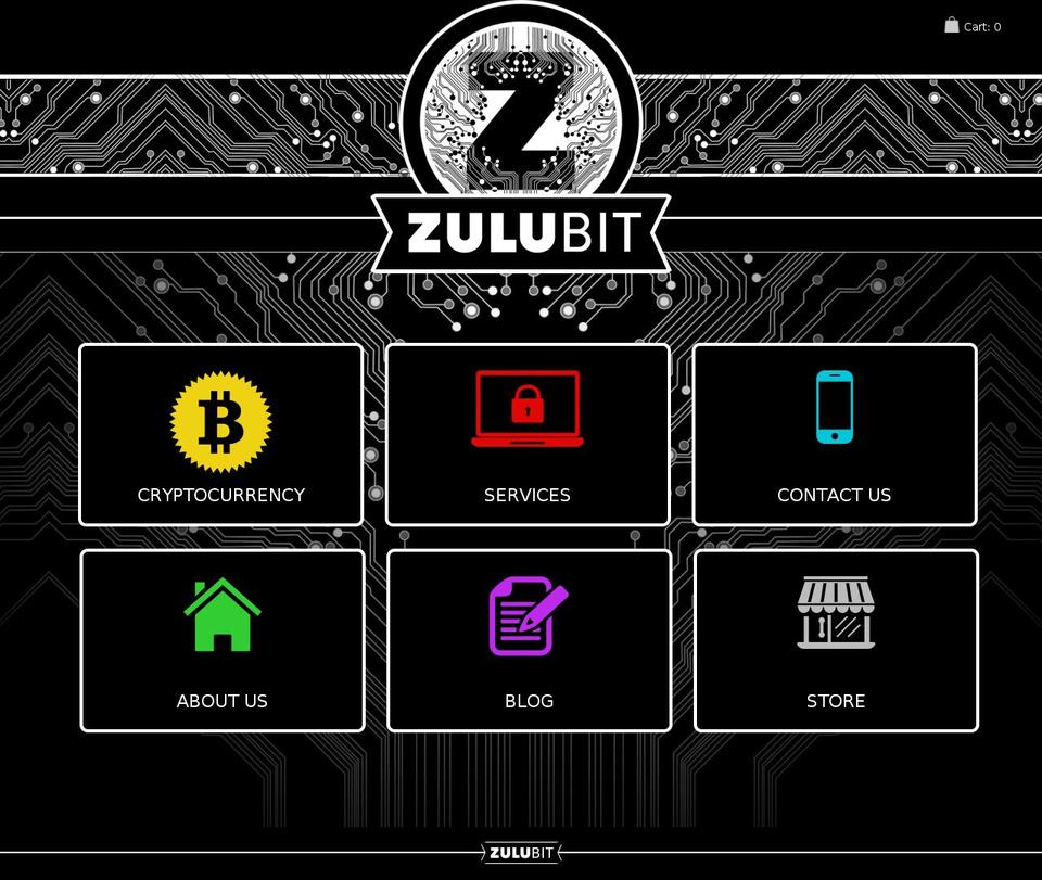 zulubit.com — Shopify storefront screenshot