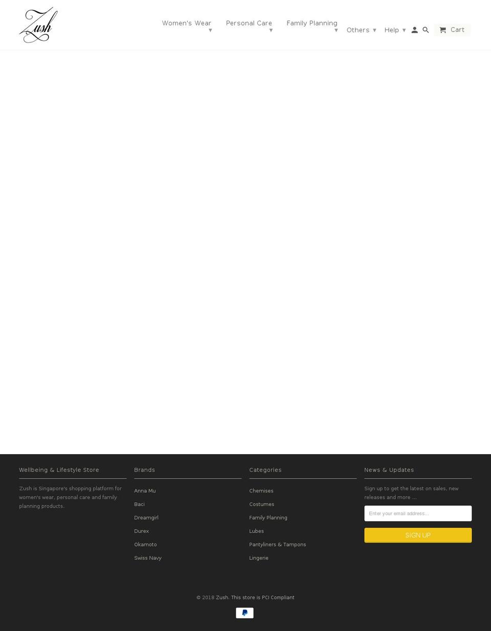 zushtoys.com — Shopify storefront screenshot