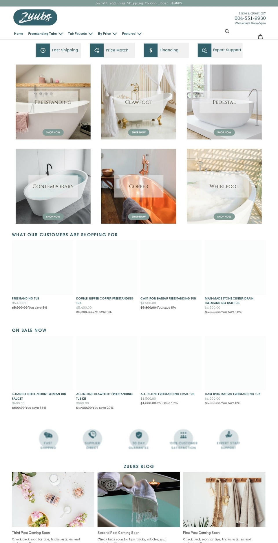 New-dsl-theme- Shopify theme site example zuubs.com