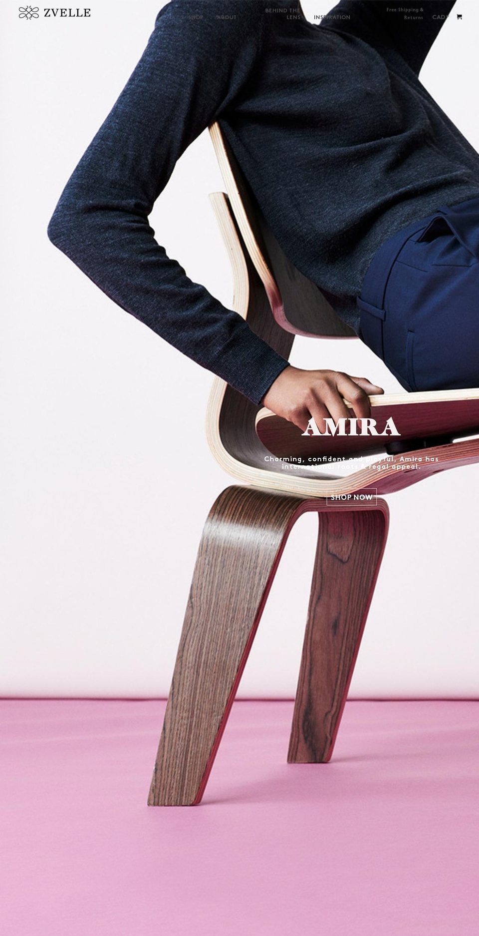 zvelle.com shopify website screenshot