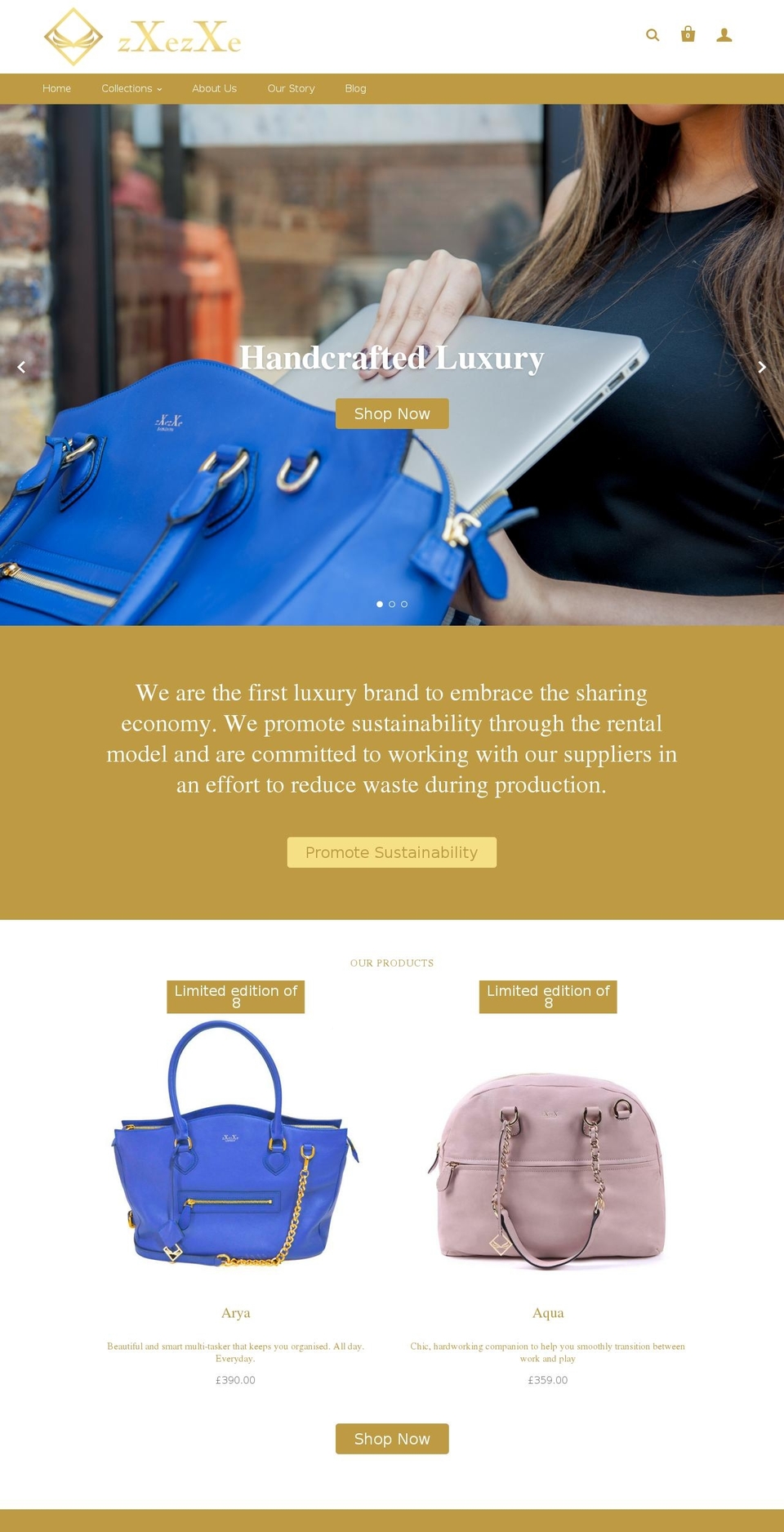zxezxe.com shopify website screenshot