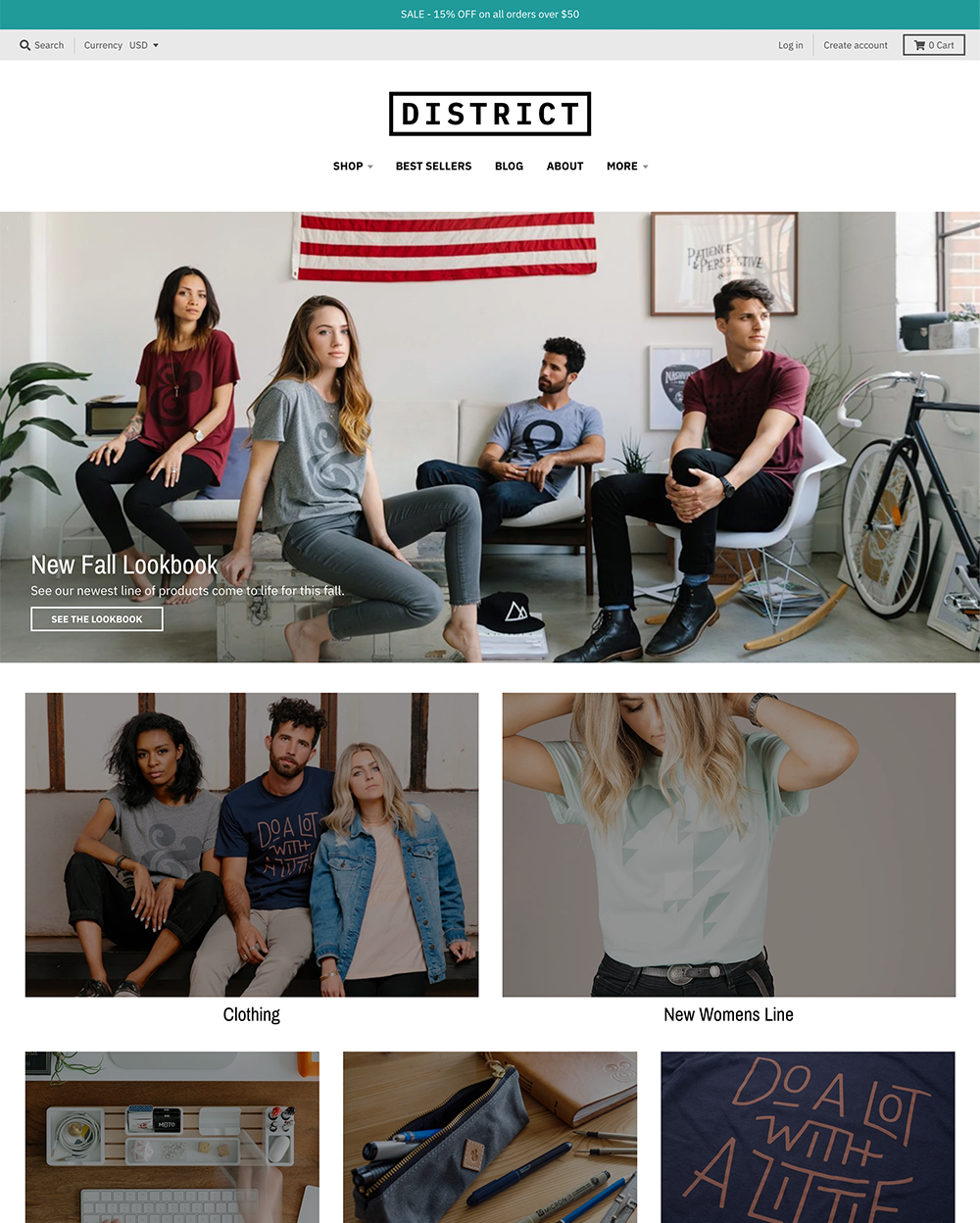 District Shopify theme preview
