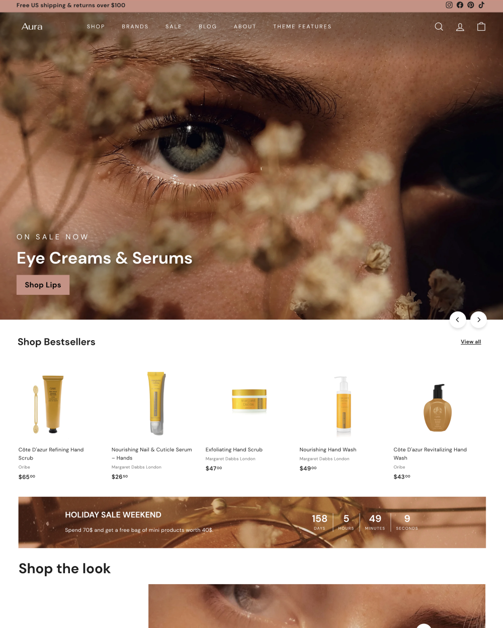 Expanse Shopify theme preview
