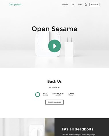 Jumpstart Shopify theme preview